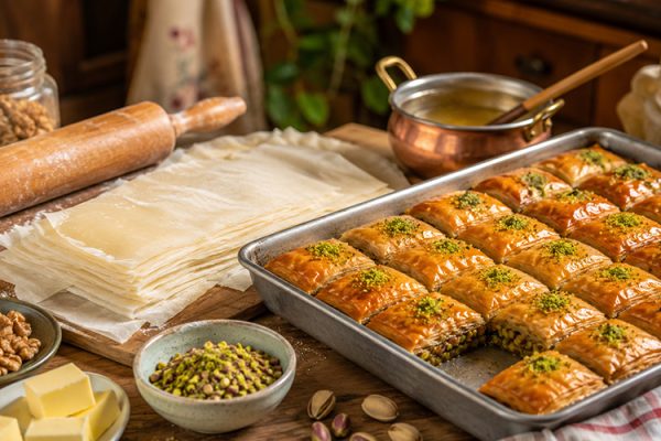 Evde Baklava Nasıl Yapılır? Kolay Baklava Tarifi