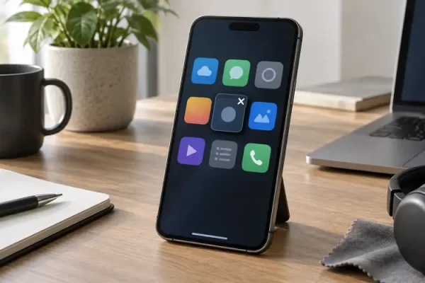Uygulama sorunu yaşanan akıllı telefon