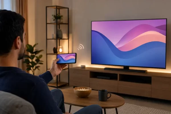 Telefonu televizyona yansıtma