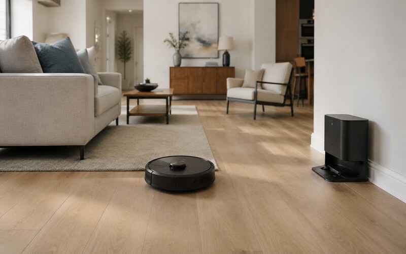 Robot süpürge haritalama düzeni