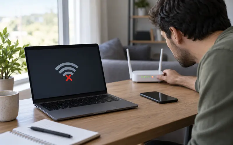 İnternet bağlantısı olmayan Wi-Fi ağı